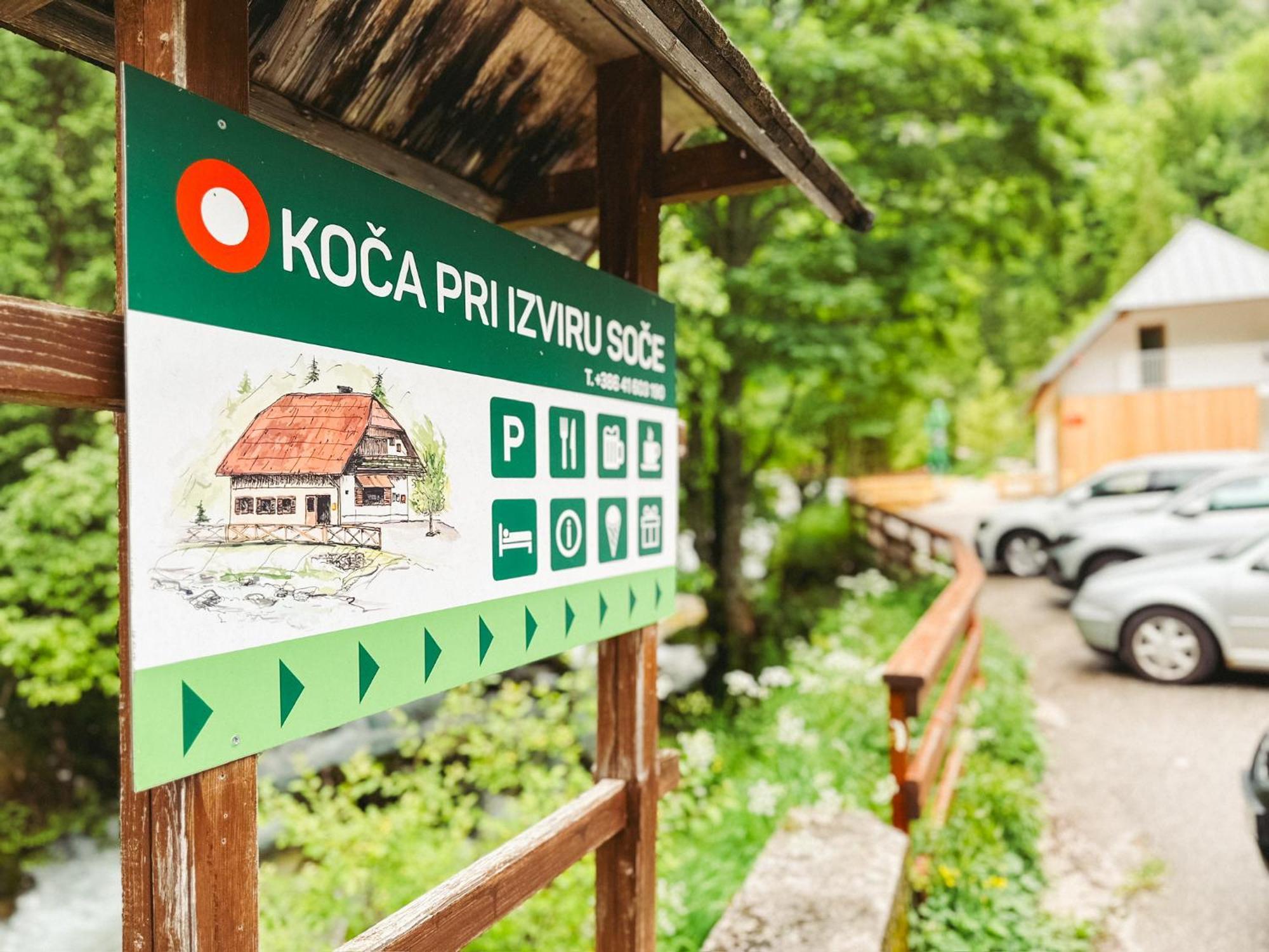 Koca Ob Izviru Soce Villa Trenta Ngoại thất bức ảnh